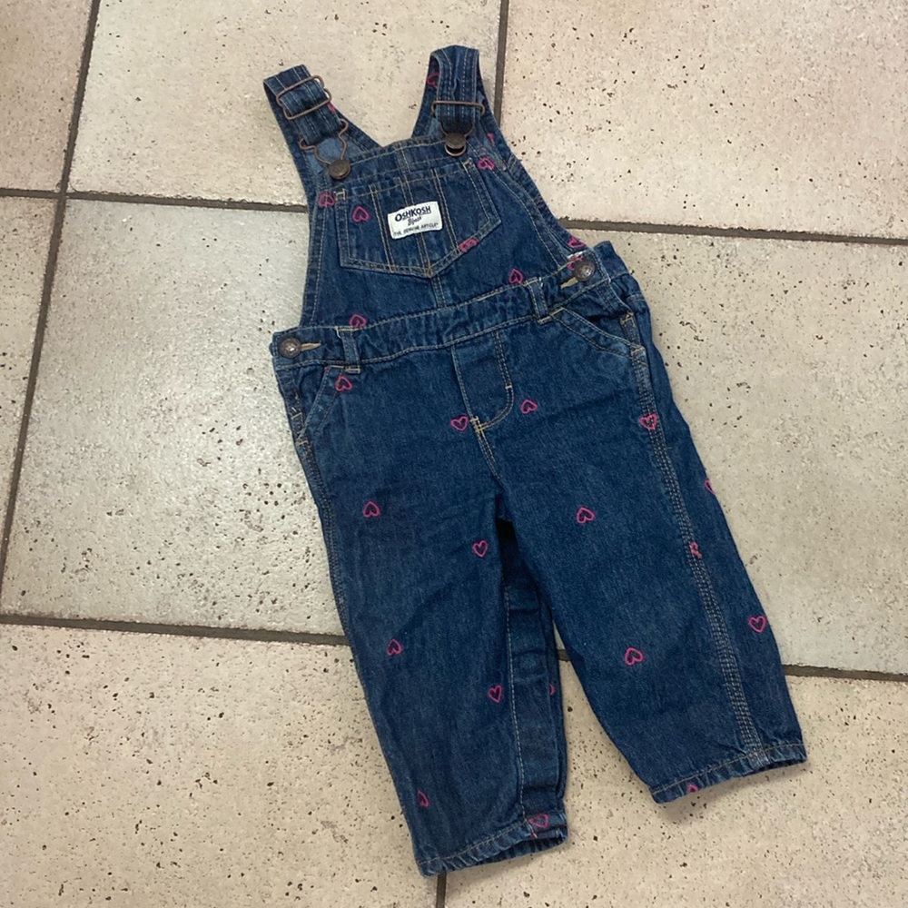 Oshkosh overalls, size 9 months